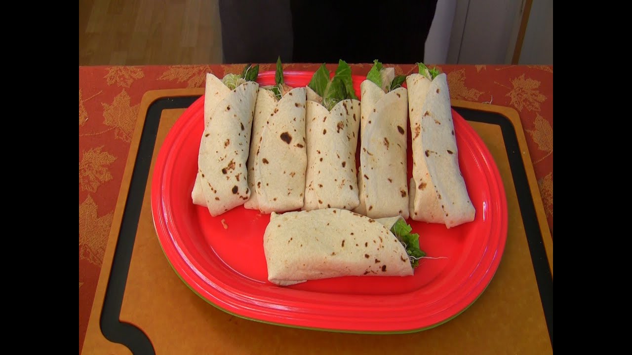 Left Over Turkey Wraps