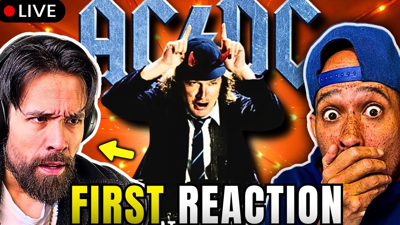 Belgian FIRST time REACTION to AC/DC You shook me all night long! lol @AnthonyRay 