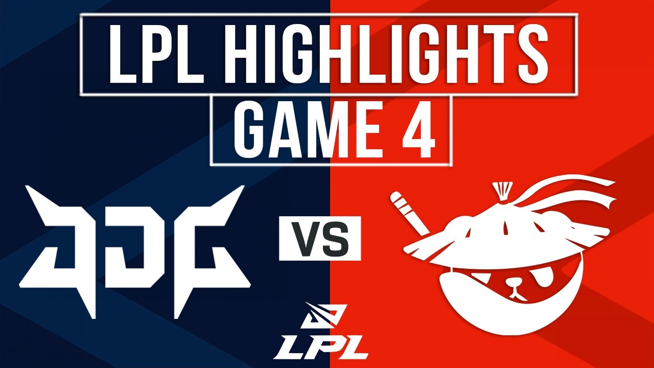 JDG vs AL Highlights Game 4 | LPL 2026 Split 1 Playoffs | JD Gaming vs Anyone's Legend