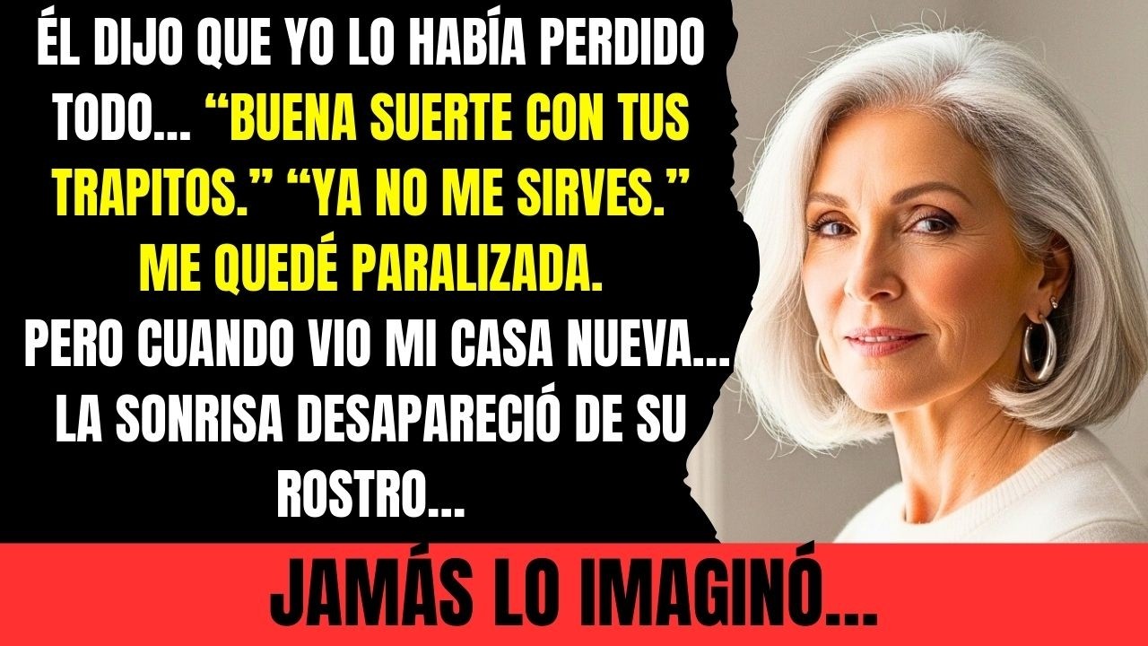 Mi marido creyó que ganó el divorcio… sin saber lo que realmente me dejó