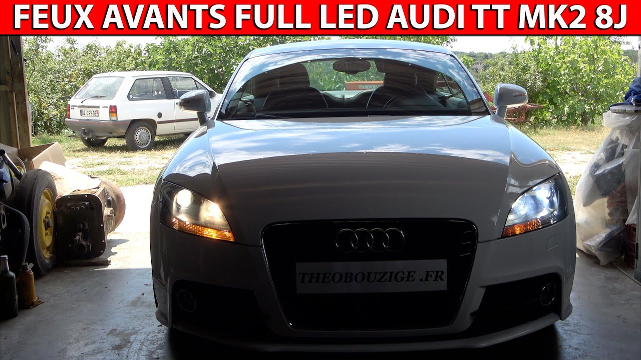 Phares avants Full LED Audi TT MK2 8J
