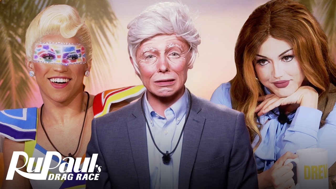 Snatch Game of Love Island ft. Drew Barrymore, JoJo Siwa & More! 💗 RuPaul’s Drag Race Season 18