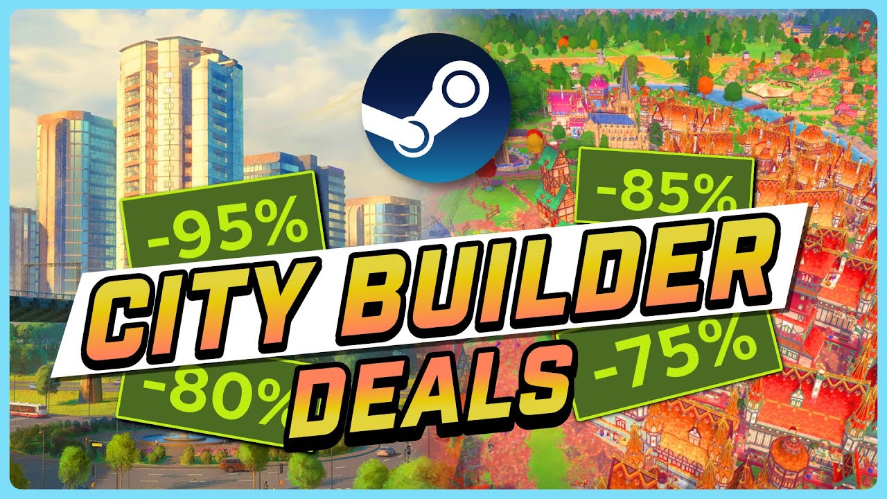 These 10 City Builders Are RIDICULOUSLY CHEAP! Steam Winter Sale