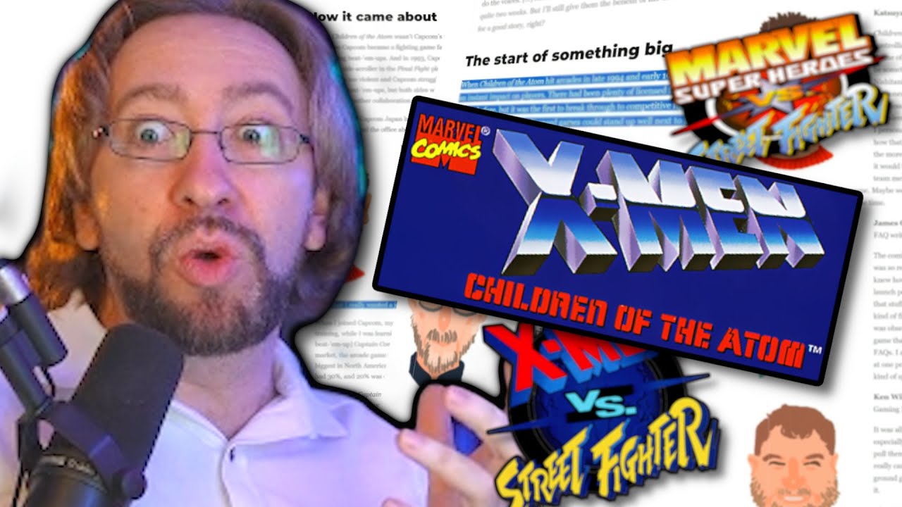 The INSANE Origins of Marvel vs Capcom