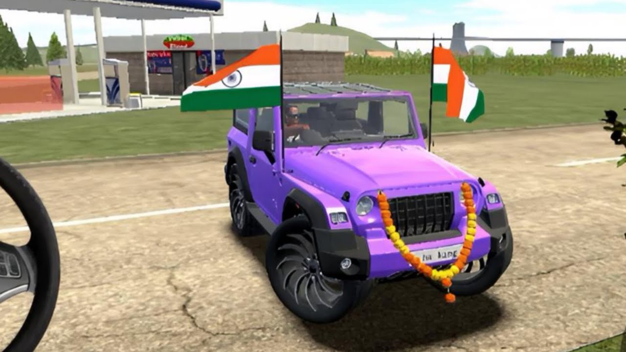 Modified Mhindra thar ❌😈 modification mhindra thar❌😈🔥❌blue colour thar 😈 full off-roading thar se 😈❌