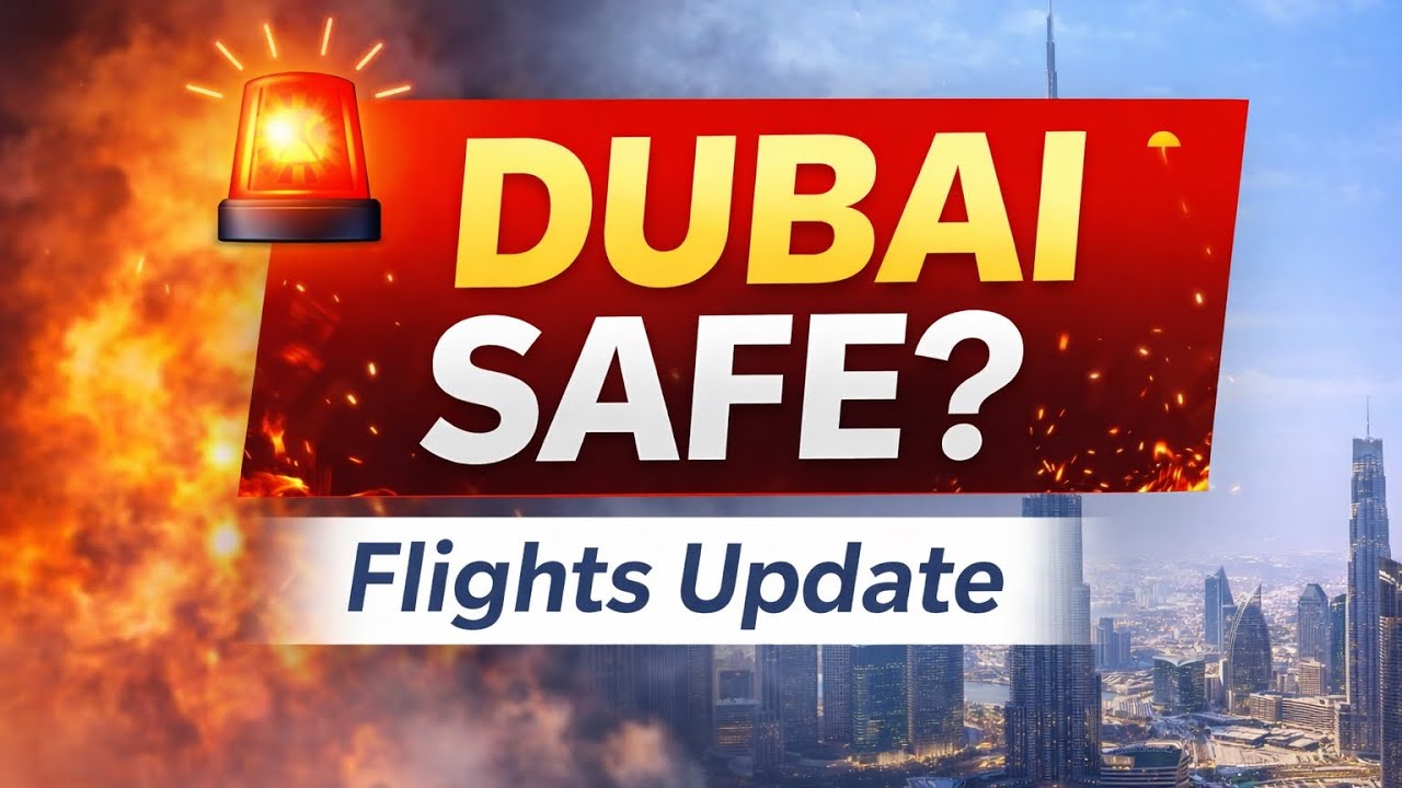 🚨Dubai Flights Open or Closed? ✈️ // Latest Update 2026. #dubai #saudiarabia #deharsingh 