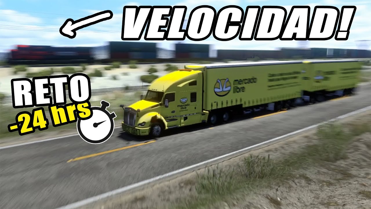 DOBLE Trailer Entregando en MENOS DE 24 Horas Mercado Libre Kenworth T680 American Truck Simulator