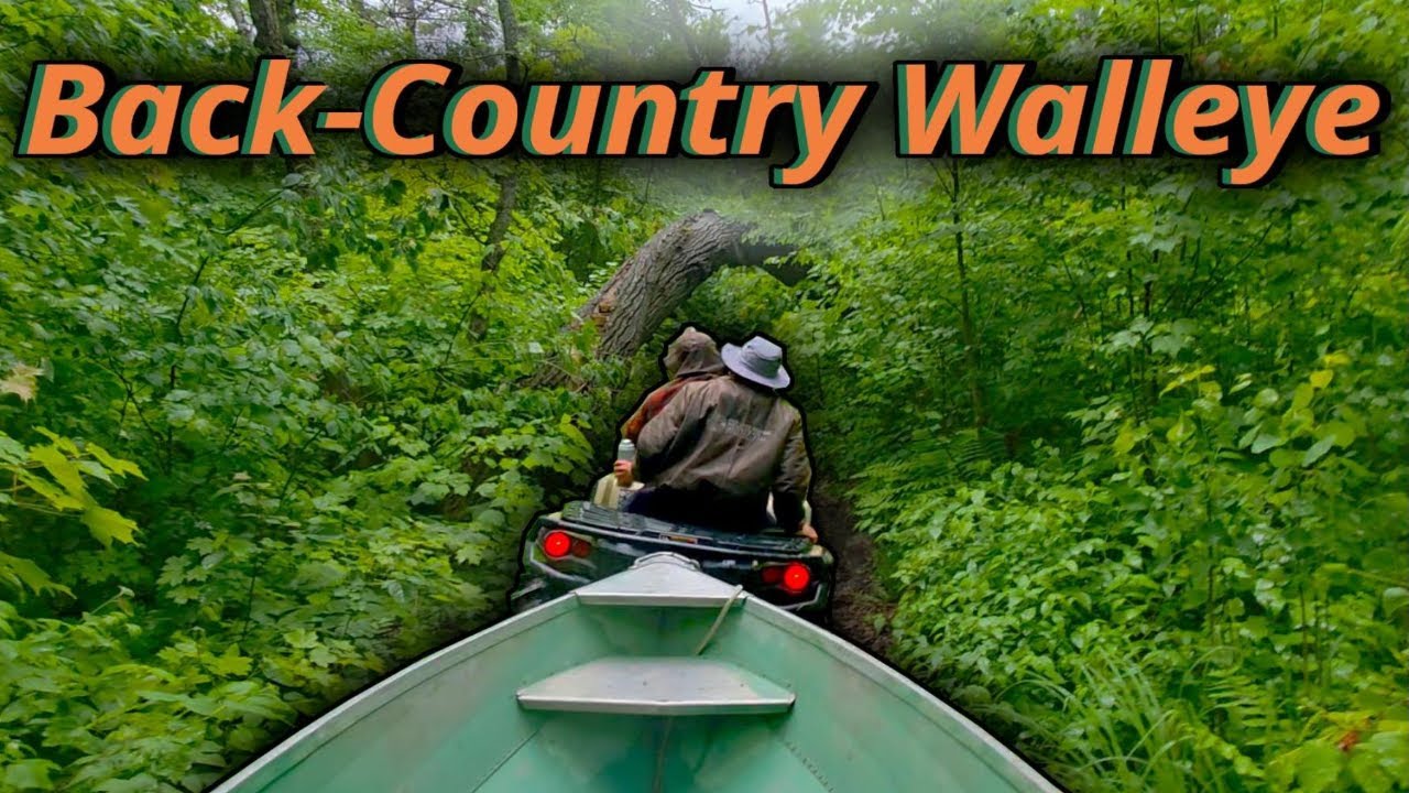 Fishing Back Country Walleye in Northern Ontario's Algoma Region