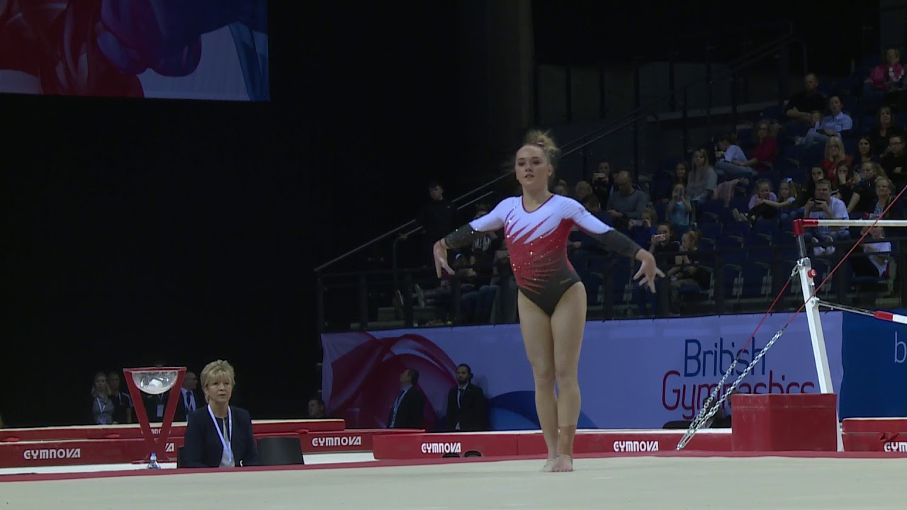 Amy Tinkler - GOLD - Floor -  2018 British Gymnastics Championship - WAG Senior Apparatus Final
