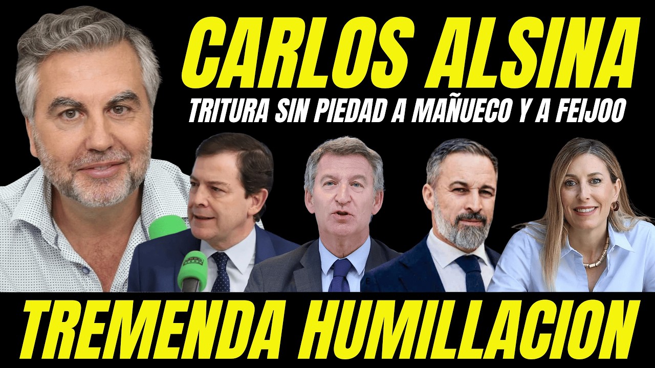 CARLOS ALSINA TRITURA A MAÑUECO Y LE DEJA EN RIDÍCULO 