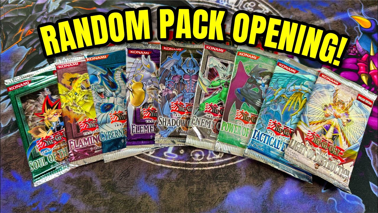 NOSTALGIC Yugioh GX Random Pack Opening! 