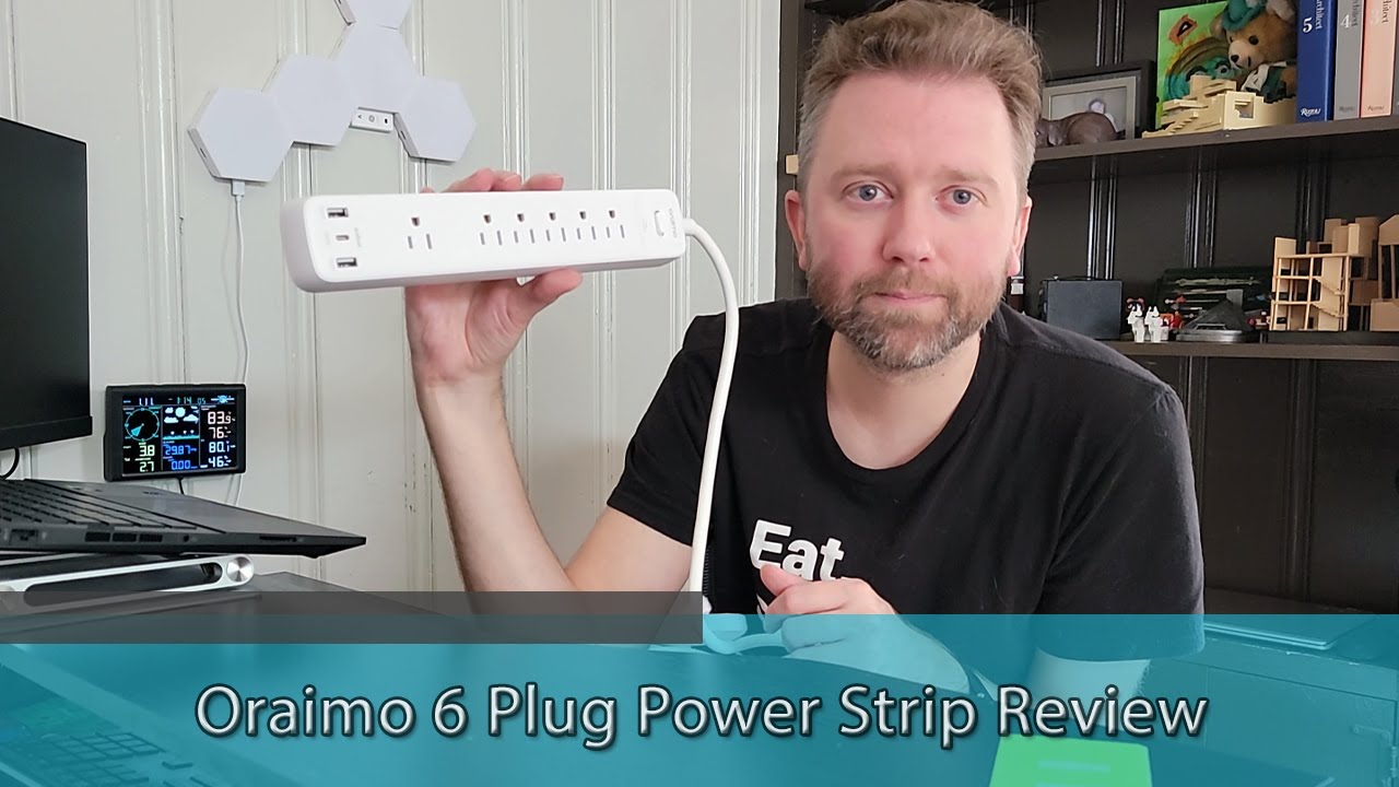 3 USB PORTS - Oraimo Surge Protector and 6 Plug Power Strip Review