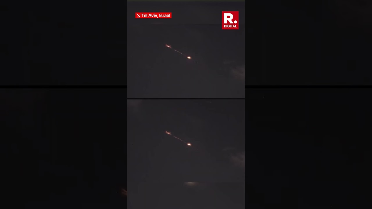 Iran Hammers Tel Aviv With Cluster Missile Fury | New Footage