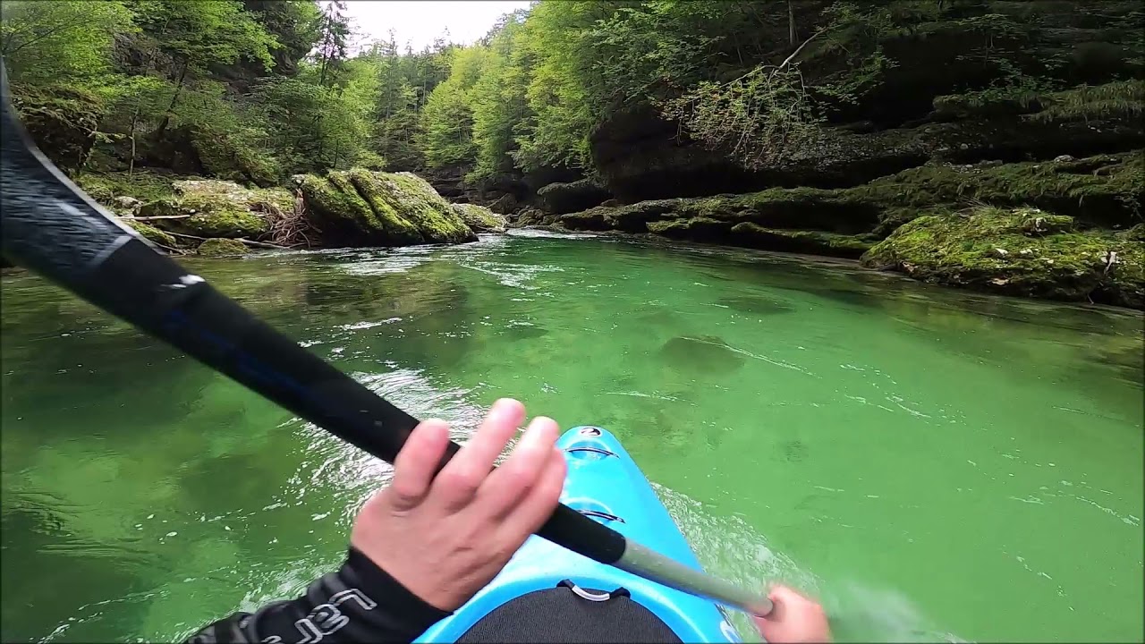 Soutěska na řece Salza