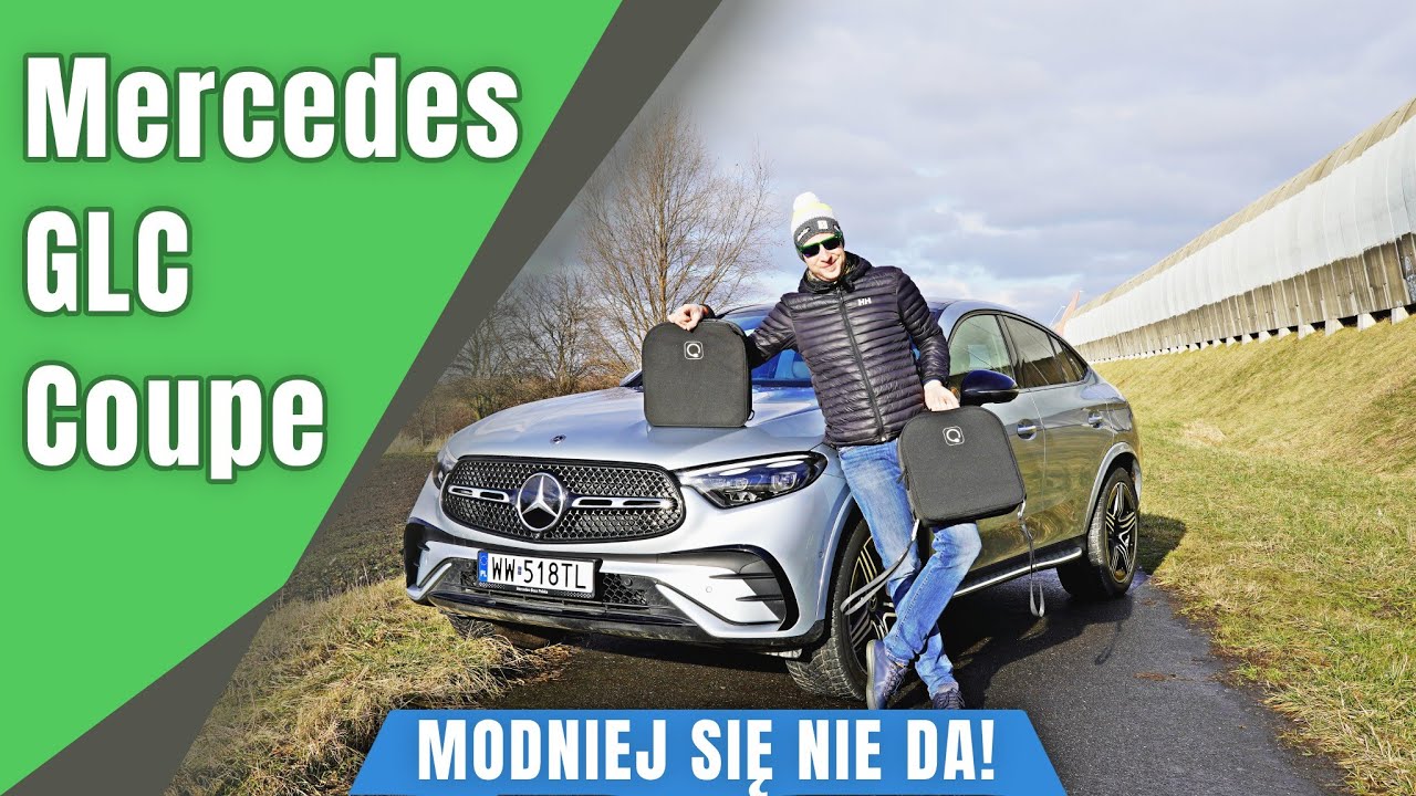Mercedes GLC 300 e 4MATIC Coup&eacute; 2024. Modniej się nie da !