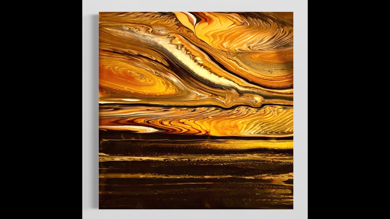 Lets Do A Jiggle Pour Acrylic Pour Painting, Flow Art, Fluid Art Technique, Fluid Art,