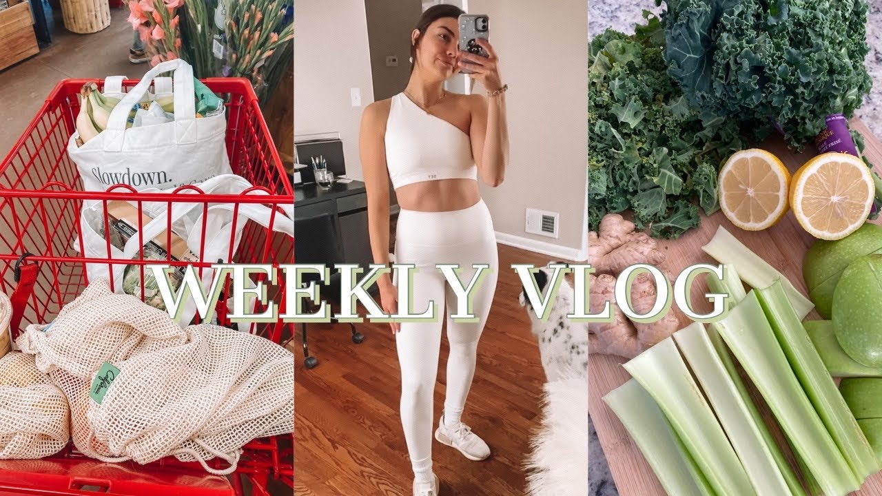 A PRODUCTIVE SUNDAY IN MY LIFE | work out, whole foods, trader joes, juicing, laundry, planning, etc