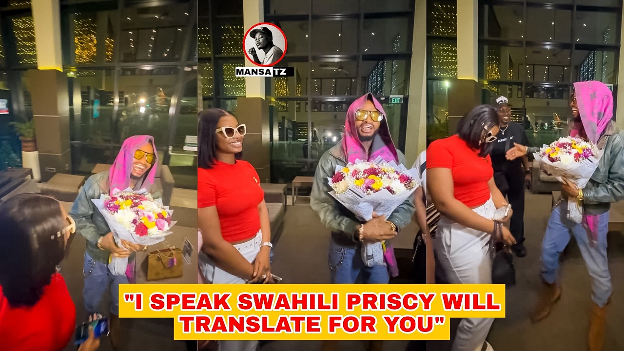 Diamond Platnumz Cracks Jokes With Mama Rakeem Upon Lagos Arrival for Juma Jux Detty December Show