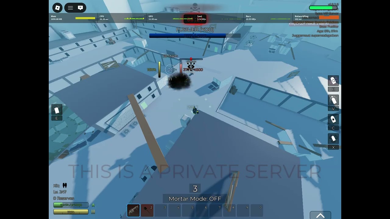 (DvN: Stronghold Showdown) Speedy fusilier vs 2 super dummies