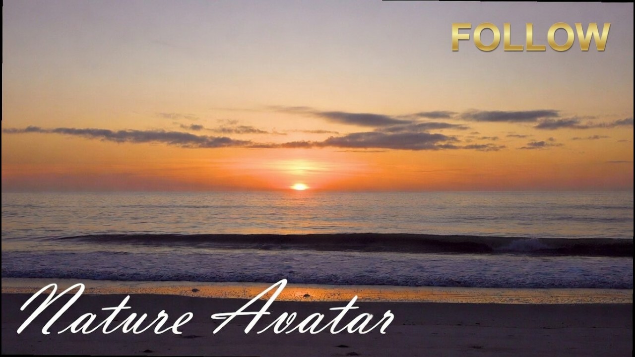 Catch the Sun as it Rises on the Ocean and Feed Your Soul Amazing Beauty -- 1 HR  -- 4K