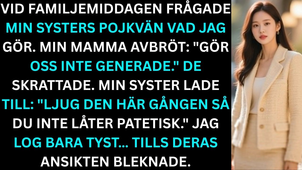 Min syster hånade mitt lagerjobb – sedan hittade hennes pojkvän mitt företag online.