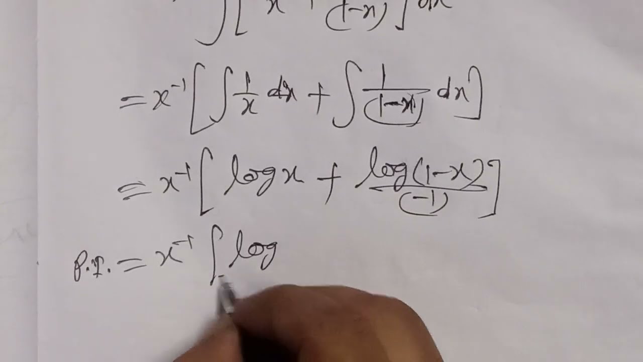 Solve:(x²d²y/dx²+3xdy/dx+1)y=1/(1-x)²