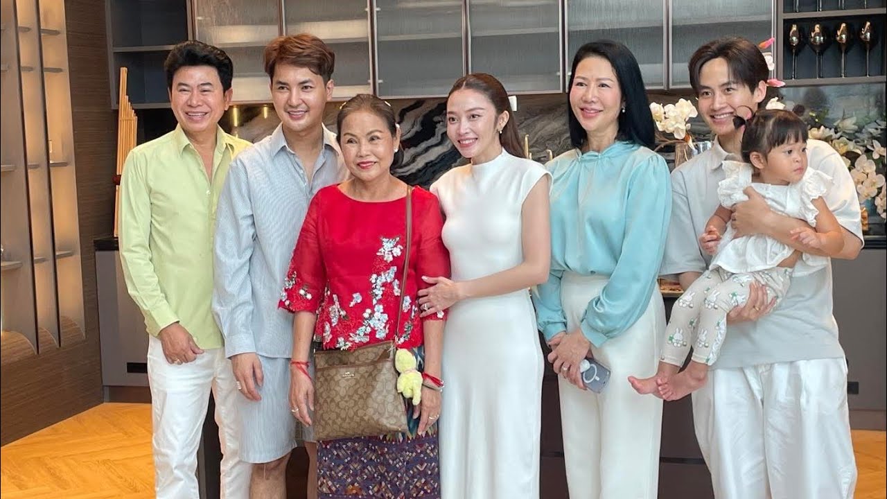พ่อเอ๊ะแม่รักษ์ น้องหมูหยอง มางานขึ้นบ้านใหม่พี่บอยศิริชัย #cute #น่ารักมากๆ