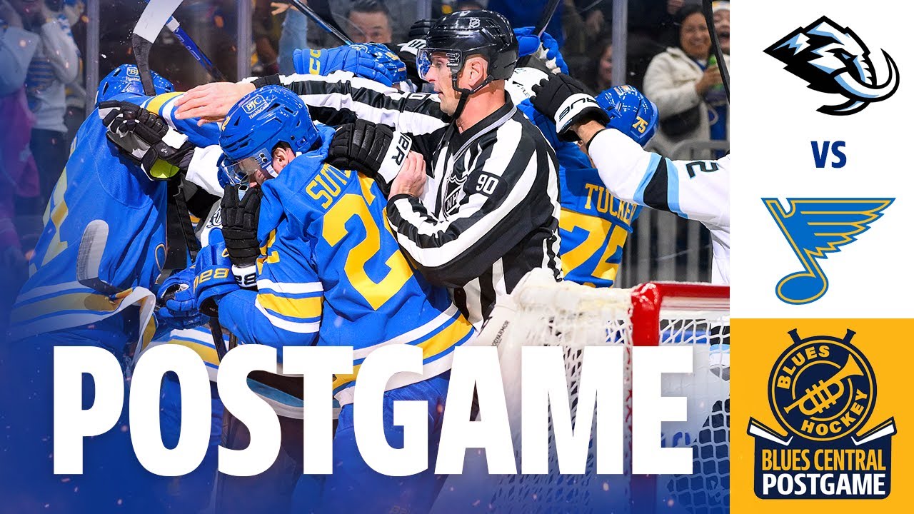 Is Joel Hofer Broken? Blues Lose to Mammoth 7-4