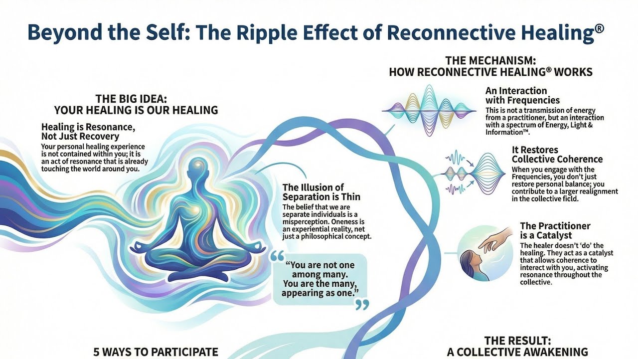4-Şifa hakkında bildiğiniz her şeyi unutun! 🌀 Reconnective Healing®bir yöntem veya teknik değil...