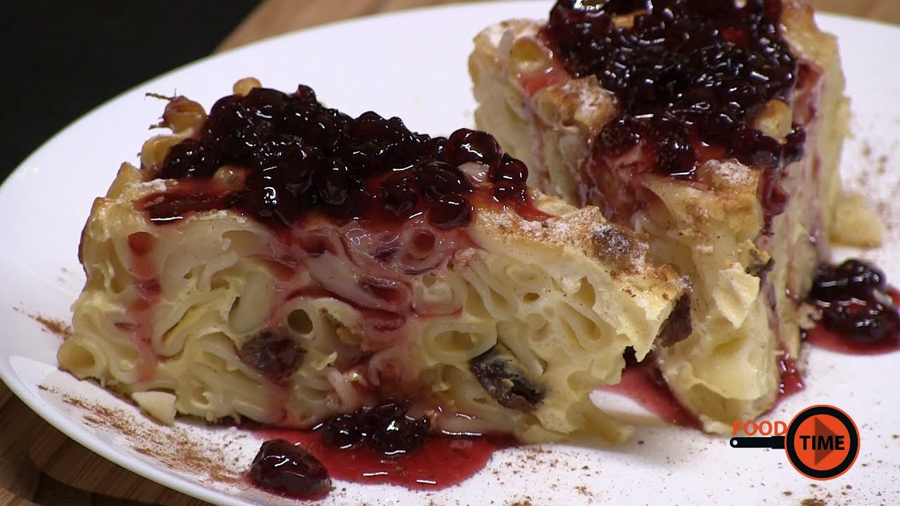 Budinca de paste cu branza de vaci