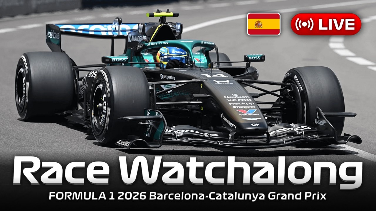 [LIVE] FORMULA 1 Barcelona Grand Prix 2026 &ndash; RACE Watchalong | Live Timing