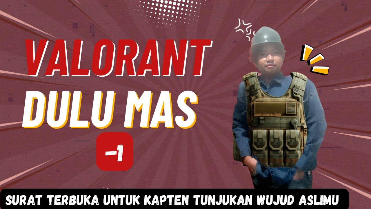 tolong di kondisikan dulu itu nya mas