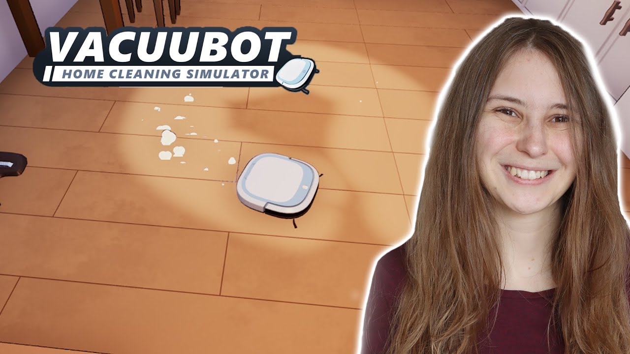 I Did Not Think a Vacuum Game Could Be This Fun - Vacuubot Home Cleaning Simulator Gameplay