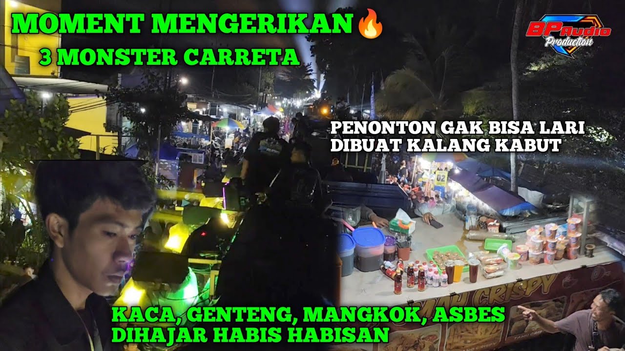 MENGERIKAN🔥 KALI INI CARRETA NGAMUK SEPANJANG JALAN, HANCURRRRR❗PESONA GONDANGLEGI