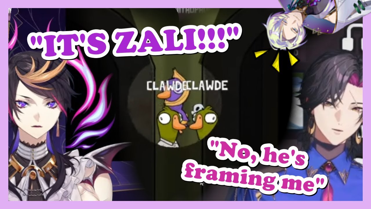 Shu's Three Rounds Battle to Vote Out Zali During The Goose Goose Duck Collab [Nijisanji EN]