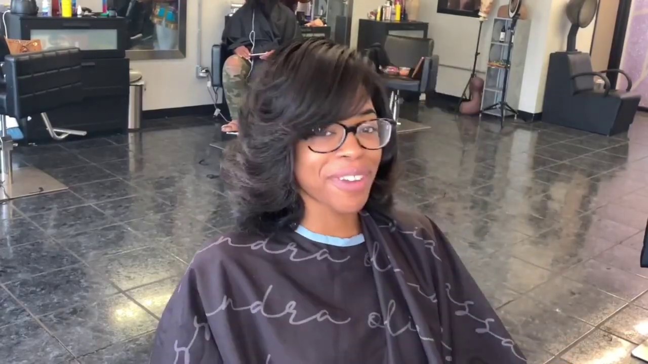Natural Hair Silk Press | Straightening 4c hair | Pressing thick natural hair out