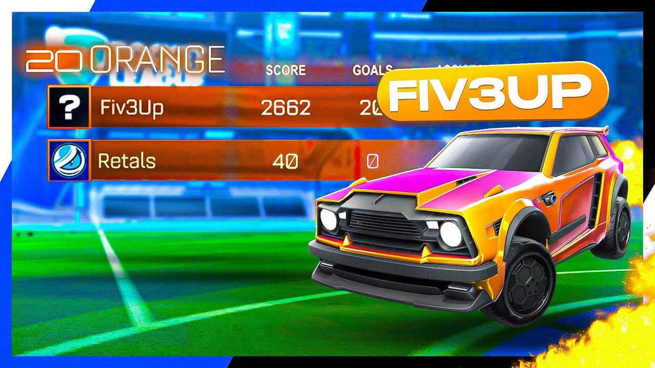 Fiv3Up Is The Newest RLCS Pro And He's Disgusting