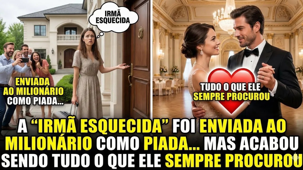 A “IRMÃ ESQUECIDA” FOI ENVIADA AO MILIONÁRIO COMO PIADA… MAS ACABOU SENDO TUDO ELE SEMPRE PROCUROU