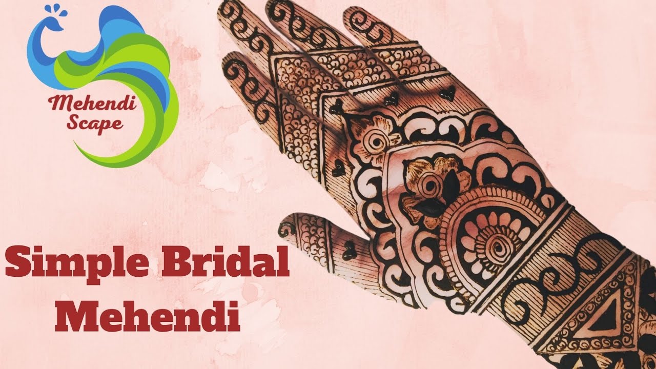 Bridal Mehndi Design | #BridalMehendi #BridalMehndi #EasyBridalMehendi #Dulhan #Weddings2022