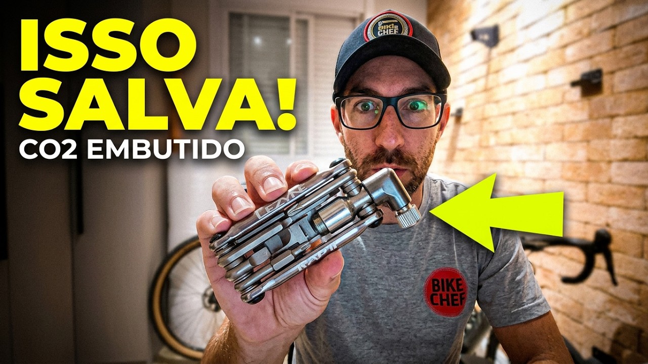 O MELHOR CANIVETE DE FERRAMENTAS DO BIKEINN - LEZYNE RAP II CO2 | CANAL BIKE CHEF