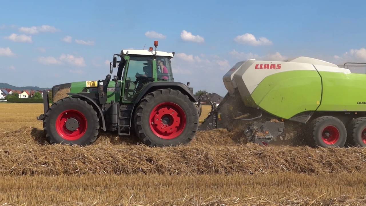 LU Rupp - Stroh pressen mit Quadrant 2200 RC, 3200 SC und 5200 FC