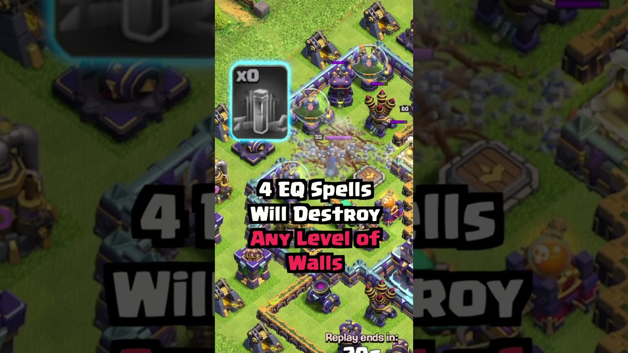 Clash of Clans Beginner Tip: Earthquake Spell