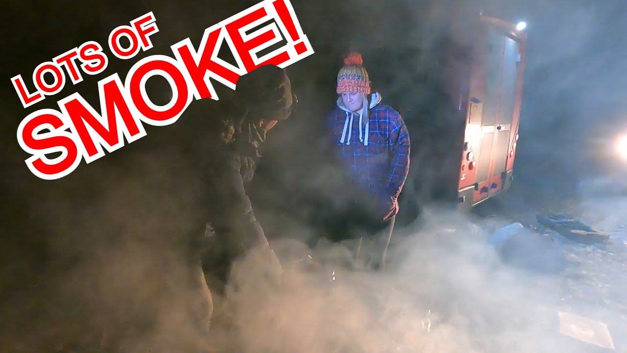 WAS CAMPING FUN or DANGEROUS?......learning winter van life