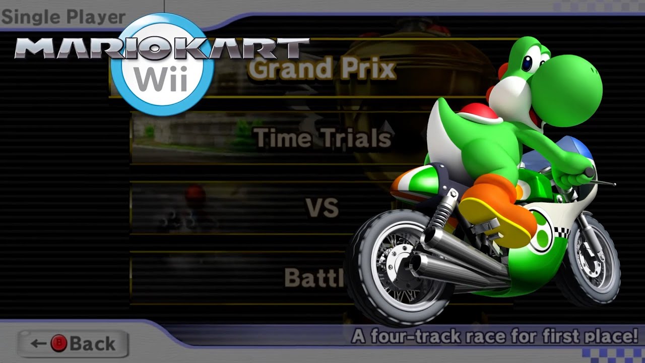 Main Menu - Mario Kart Wii (Slowed Down)