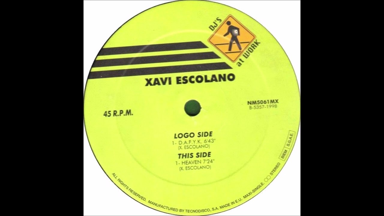 Xavi Escolano - D.A.F.Y.K.