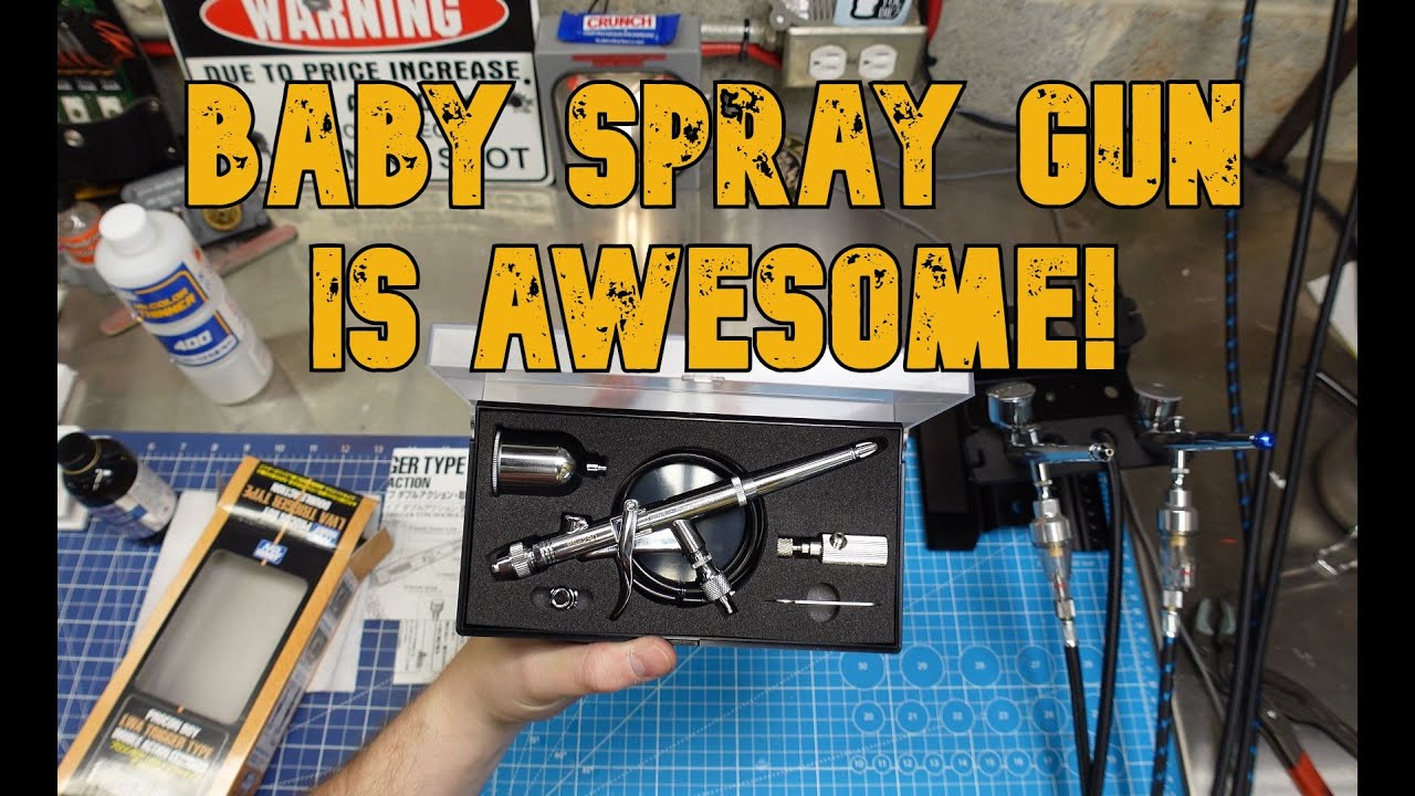 Mr Hobby Procon Boy PS-290 .5mm Air Brush / Spray gun THIS SUCKER MOVES A TON OF PAINT.