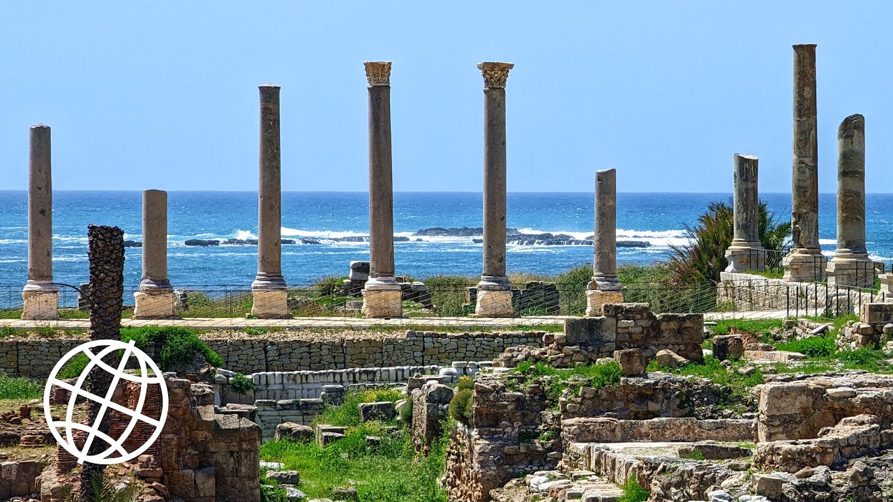 Ancient Ruins of Tyre, Lebanon  [Amazing Places 4K]