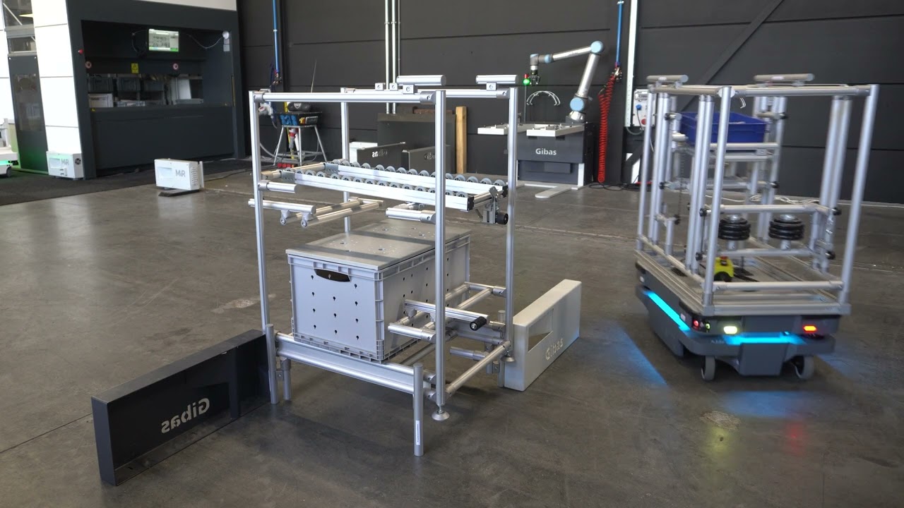 MiR: Topmodule voor automatisch laden en lossen door contragewicht