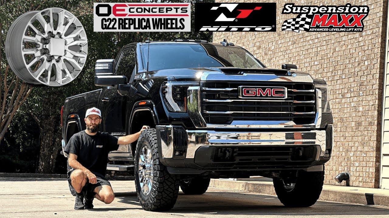 СУПЕРРЕДКАЯ ОДИНАРНАЯ КАБИНА: GMC Sierra 2500 2024 года | 20-дюймовые ремкомплекты G22 OE, ключи ...