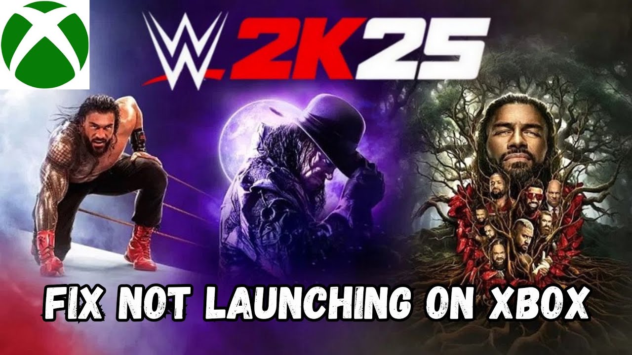 How To Fix WWE 2K25 Won't Launch/Not Launching Error On Xbox Series X|S | 